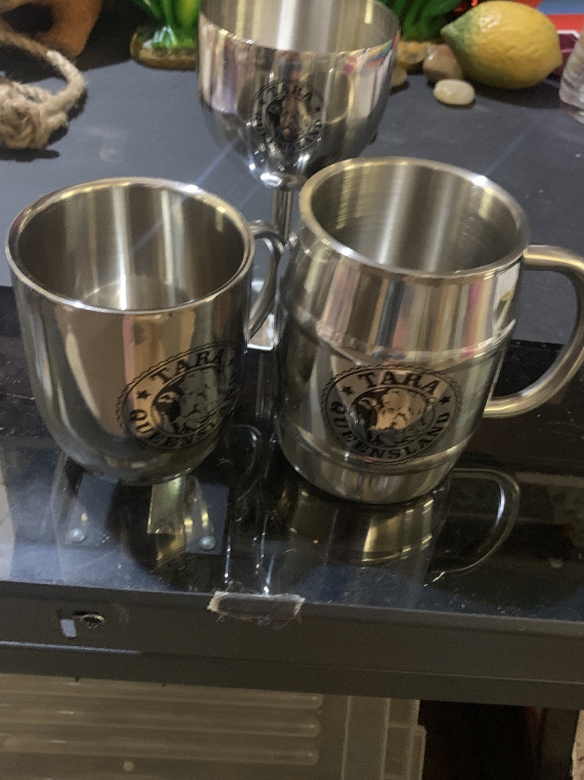 Tara QLD Big metal cup