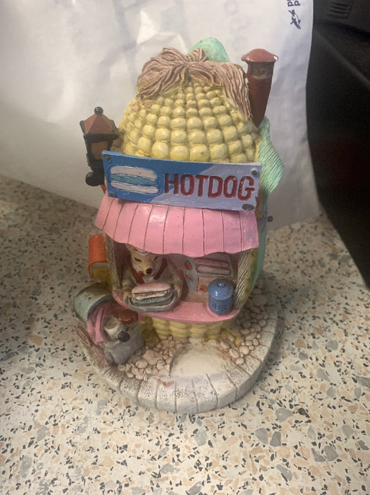 Corn hotdog cafe