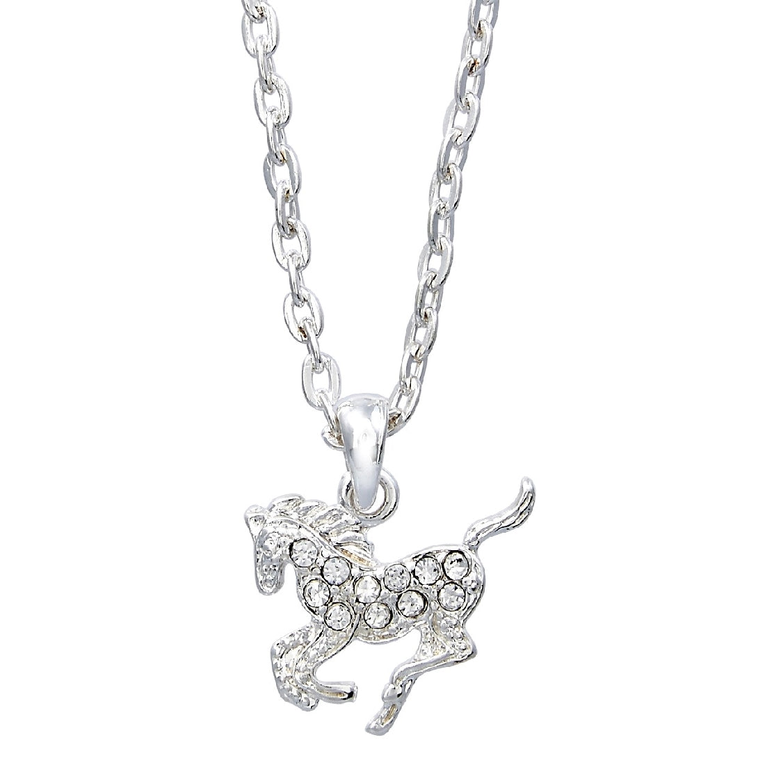 NECKLACE PRECIOUS PONY CLEAR