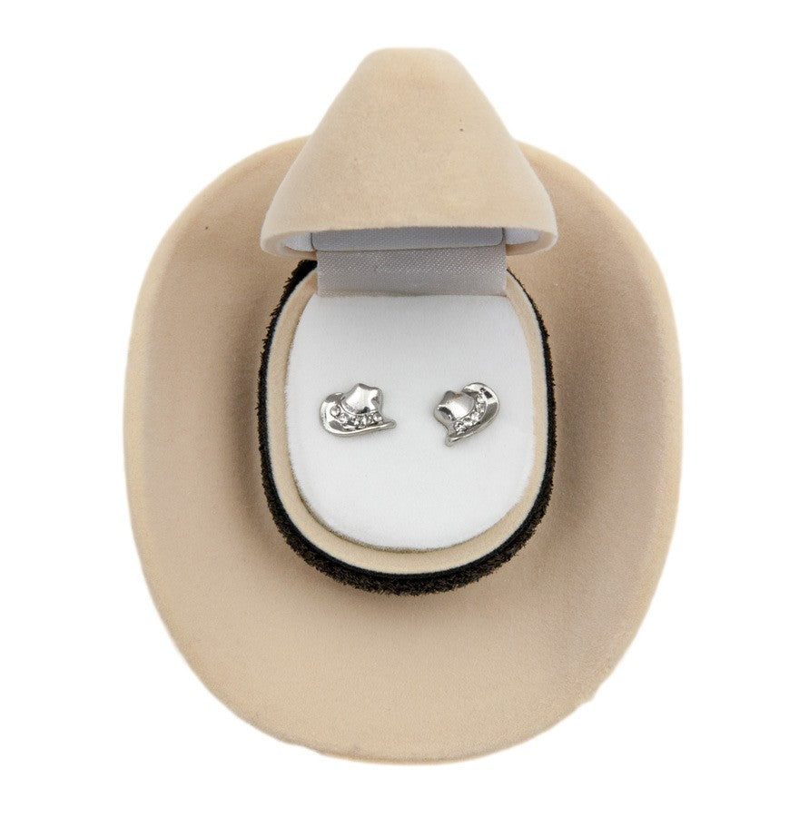 EARRINGS- COWBOY HAT