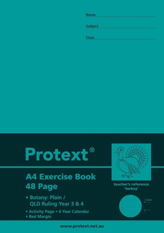 Protext A4 Exercise Book 48 Page