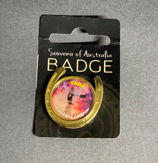 TARA BADGE HAT PIN PHOTOGRAPHIC PIN