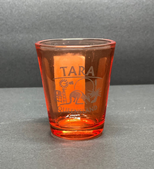 TARA SHOT GLASS - COULOURED 40ML