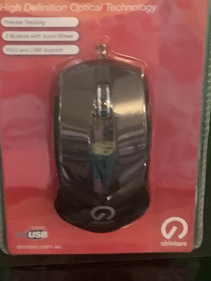 MOUSE SHINTARO OPTICAL USB/PS2