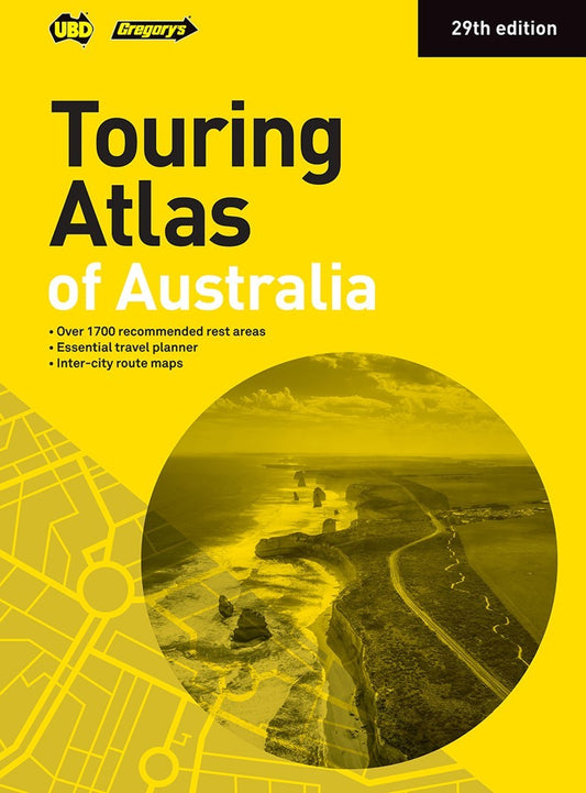 TOURING ATLAS OF AUSTRALIA UBD/GRE 29TH EDITION