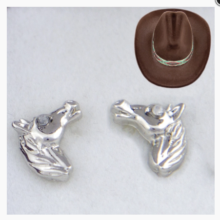 HORSES HEAR EARRINGS