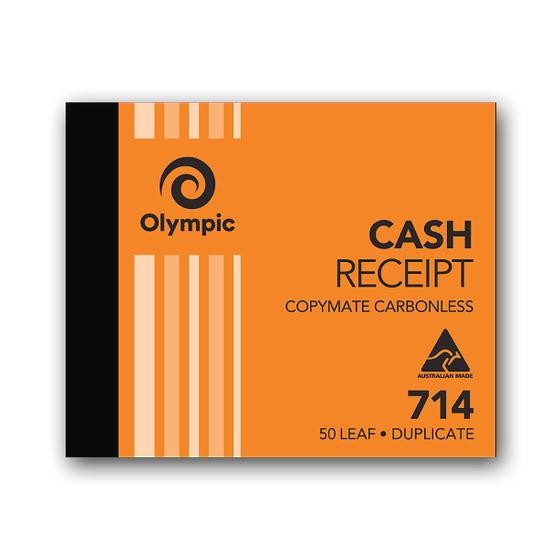 Cash Receipt Coymate Carbonless Book