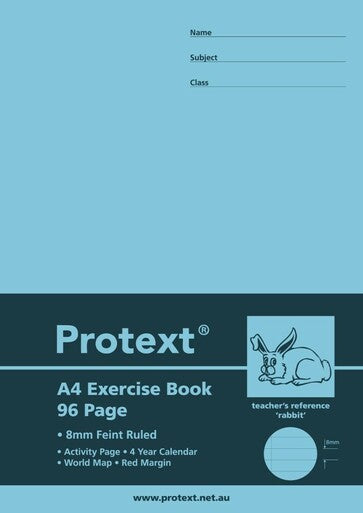 Protext A4 Exercise Book 96 Pages