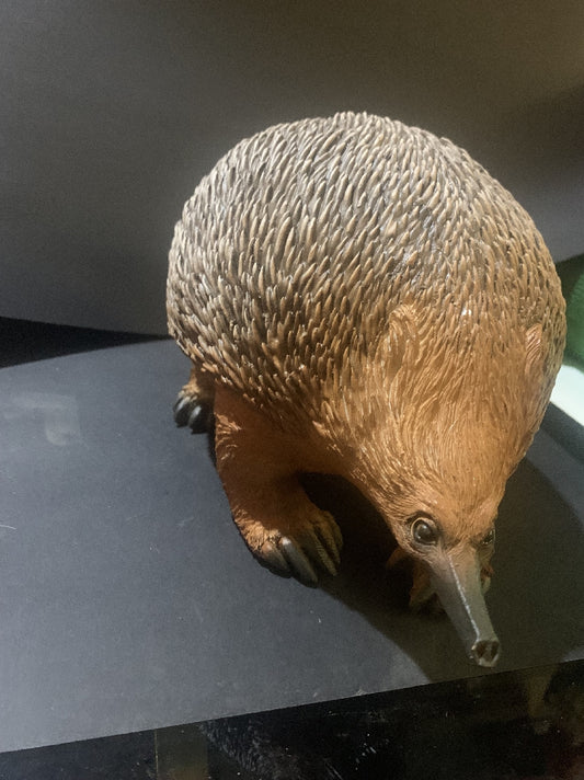 Echidna statue figurine for house and garden