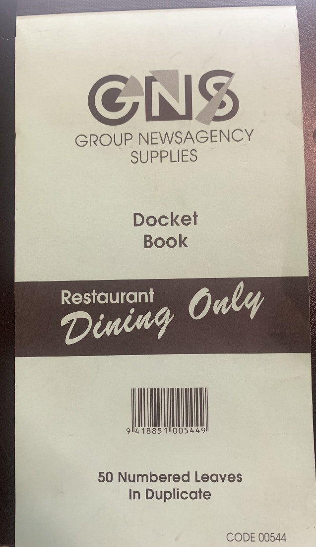 GNS RESTAURANT DOCKETS