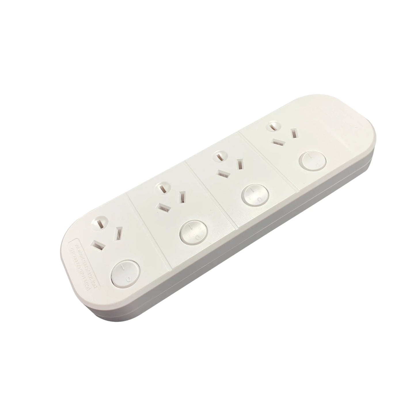 POWERBOARD JACKSON INDUSTRIES 4 OUTLET OVERLOAD SWITCHED WHITE